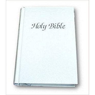 KJV Royal Ruby Presentation Bible HB White - TBS